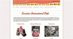 Desktop Screenshot of eccentricinternationalchefs.com